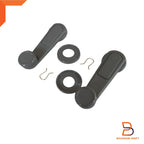 Grey Folding Window Crank Handle for Mitsubishi Triton Lancer (86-06)