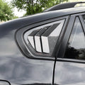 Carbon Look Rear Window Quarter Vent Louver Covers for BMW X6 E71 E72 (2008–2014)