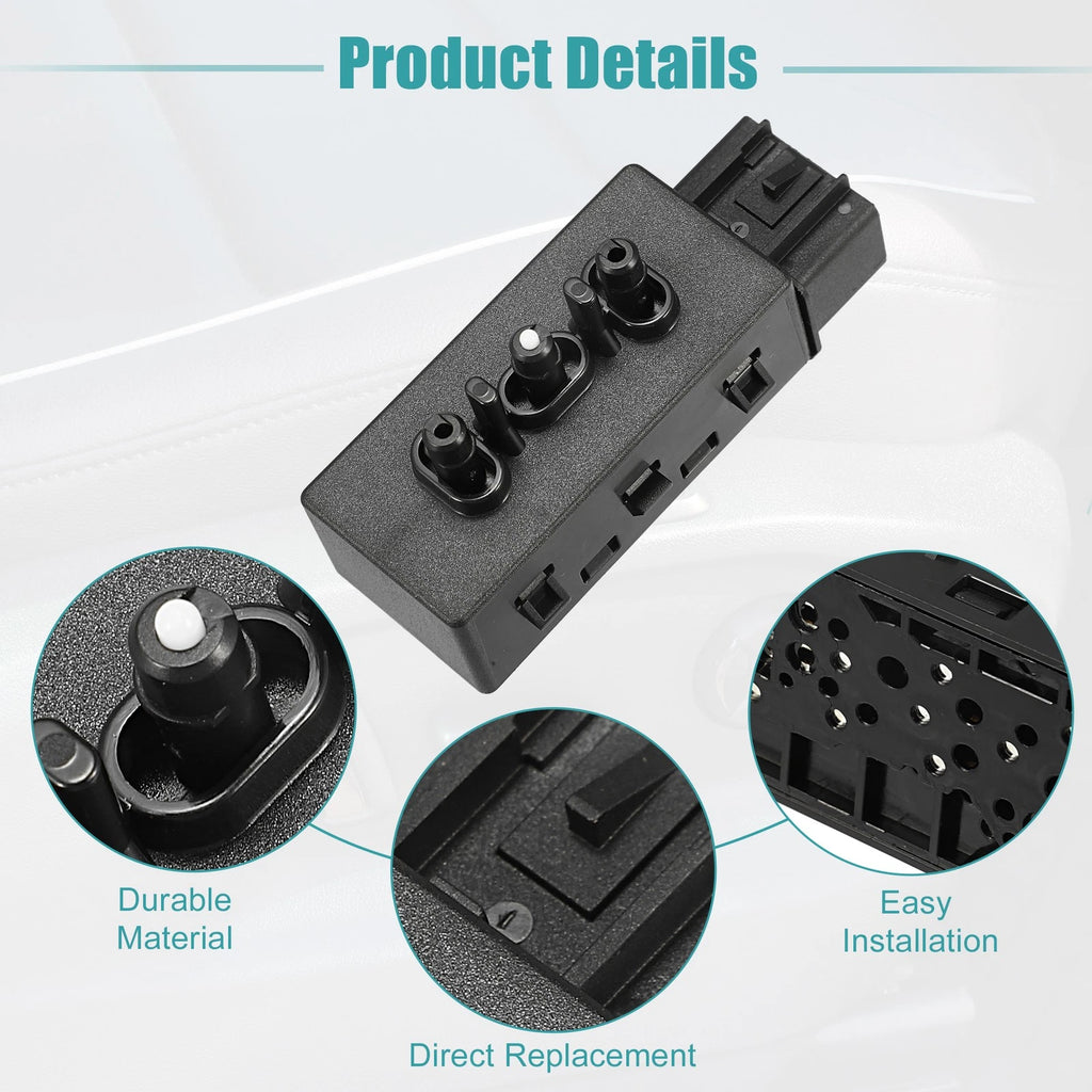 6 Way Power Seat Switch for Chevrolet Avalanche (2007–2013)