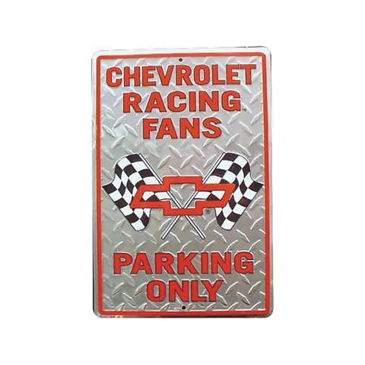 Parking Only Sign for Chevrolet Racing Fans (12x8)