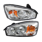 Headlight Assembly Set for Chevy Malibu (2004–2008) Halogen Left+Right