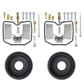 2X Carburetor Repair Kit Float Diaphragm for Kawasaki Vulcan 500 (1991–1995)