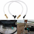 Boat Steering Bleed Kit with Quick Connect Fittings for Seastar Systems