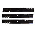 3X 596-344 Mulching Blades for Bad Boy 52" Pup Lightning (Repl 038-5203-00)
