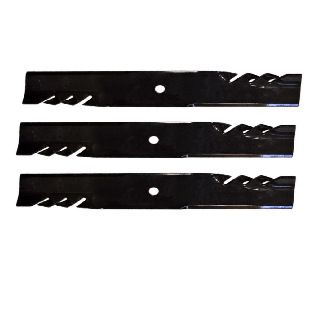 3X 596-344 Mulching Blades for Bad Boy 52" Pup Lightning (Repl 038-5203-00)
