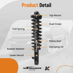Front Struts with Coil Spring Assembly for Honda Civic (1992-1995)
