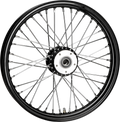 Chrome Steel Spoked Front Wheel for V-Twin Bikes (19x2.15)