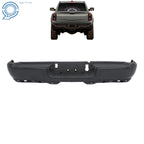 Rear Step Bumper Assembly for RAM 2500 3500 (2019–2024) Black W/Park & Fog Lamp