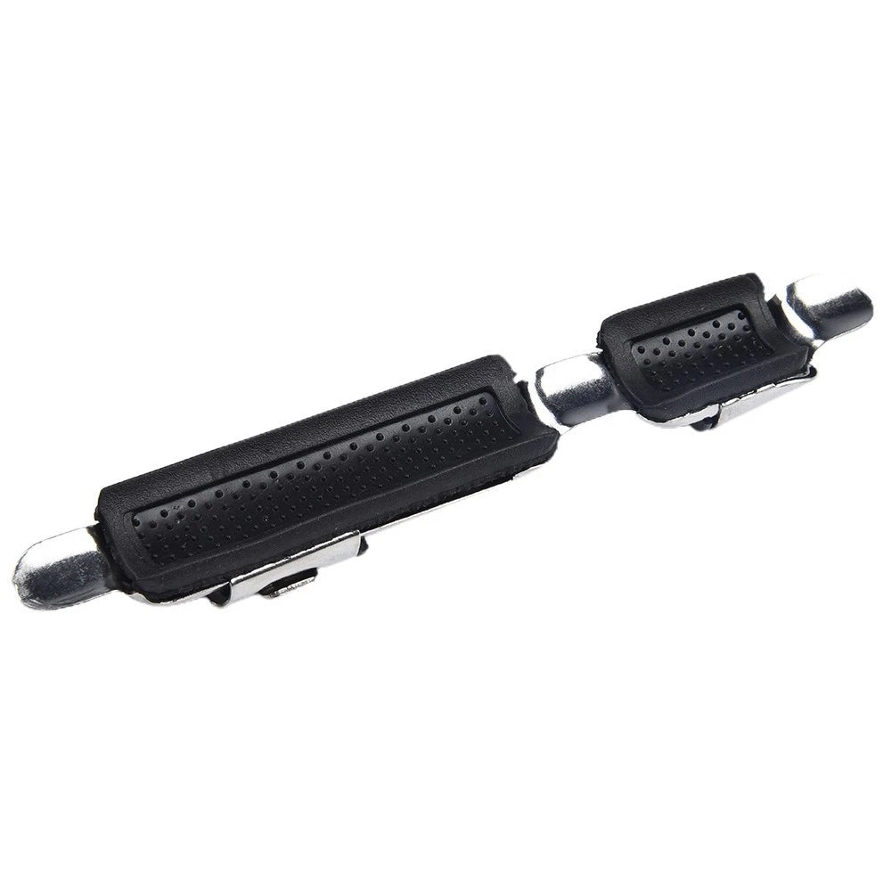 Reel Holder Clip for (Stainless Steel, Soft Rubber Pad)