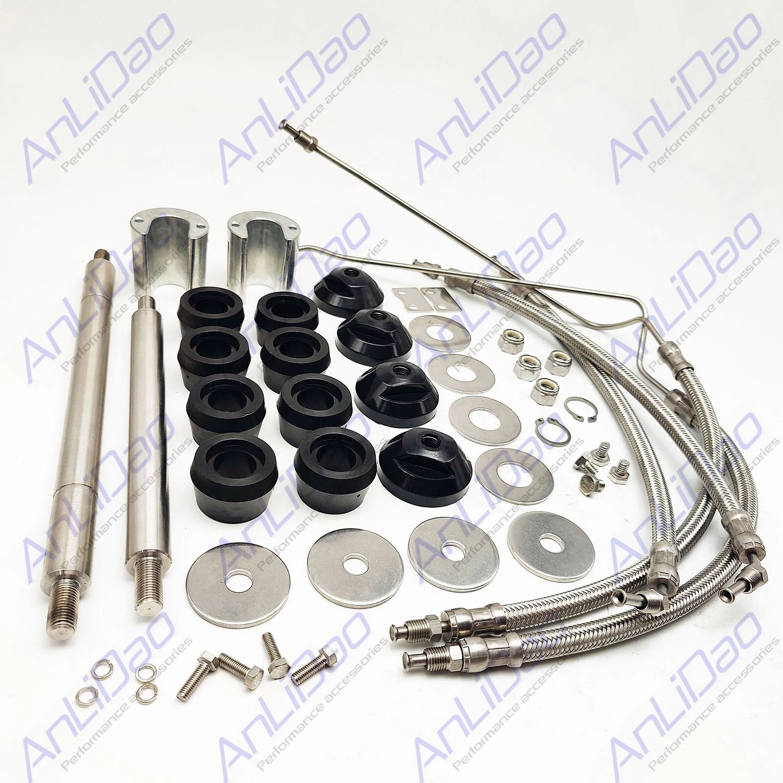 Trim Cylinder Hose Kit + Trim Cylinder Hardware Kit for Bravo Alpha One