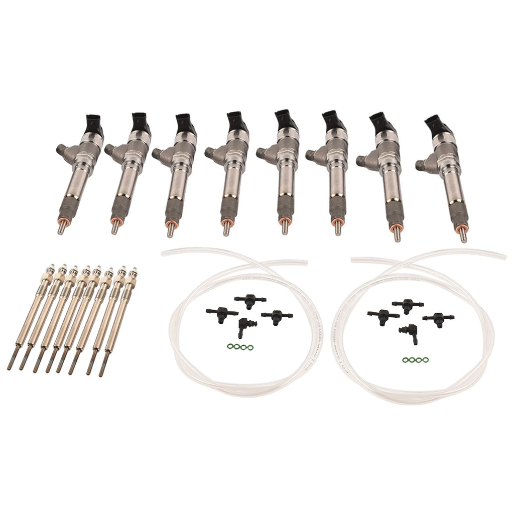 8x Fuel Injector Kit for Chevy Silverado GMC Sierra 2500 (2001–2007)