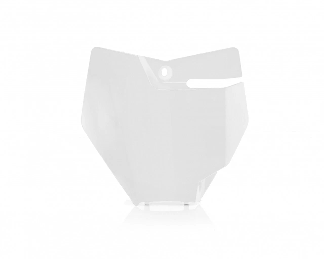 Acerbis Front Number Plate for KTM 85 SX (2018–2024) White