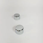 Chrome Short Rear Docking Hardware Cover Kit for Harley Softail & Dyna (2000–2023) 48218-10