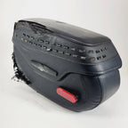 Left Black Leather Saddlebag for Harley-Davidson FLHC FLHCS (2018–2023)
