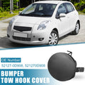 Tow Hook Cover for Toyota Yaris (2007–2010) 52127-0D908 Unprimed Black