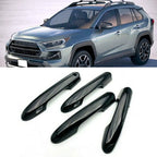 Black Car Door Side Handle Covers for Toyota RAV4 (2019-2020)