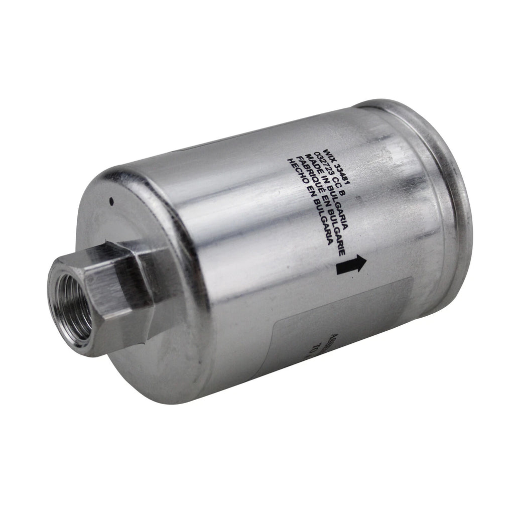 WIX 33481 Fuel Filter for Buick Cadillac Chevy GMC Jaguar Rover (Complete In-Line)