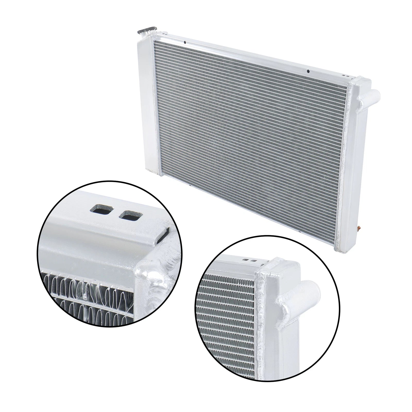 4-Row Aluminum Radiator for Chevy Truck Blazer (1973–1987)