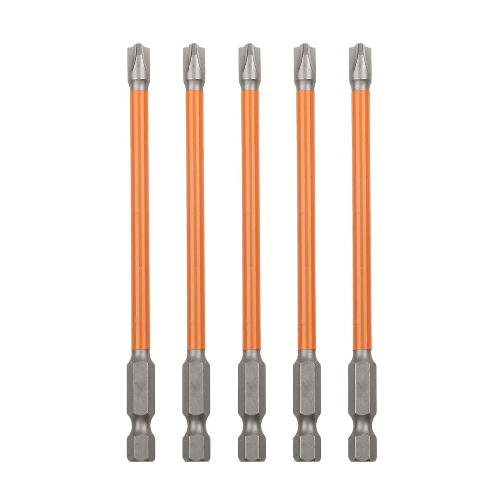 5pcs Magnetic Slotted Cross Screwdriver Bit for Electrician FPH2