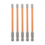 5pcs Magnetic Slotted Cross Screwdriver Bit for Electrician FPH2