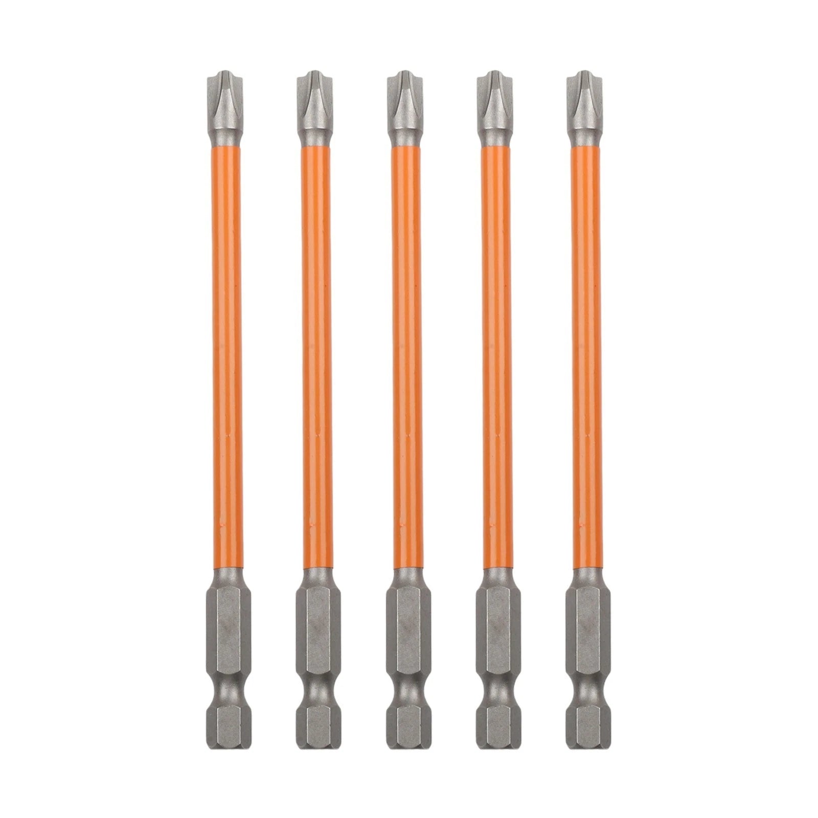5pcs Magnetic Slotted Cross Screwdriver Bit for Electrician FPH2