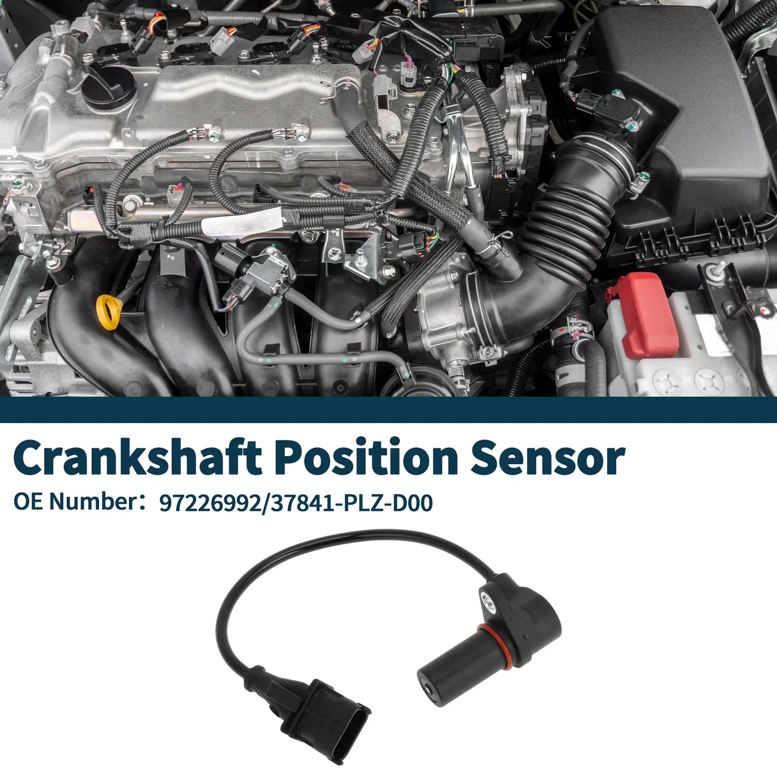 Crankshaft Position Sensor for HONDA Civic 1.7 CTDi (2002-2005) 1 x Sensor