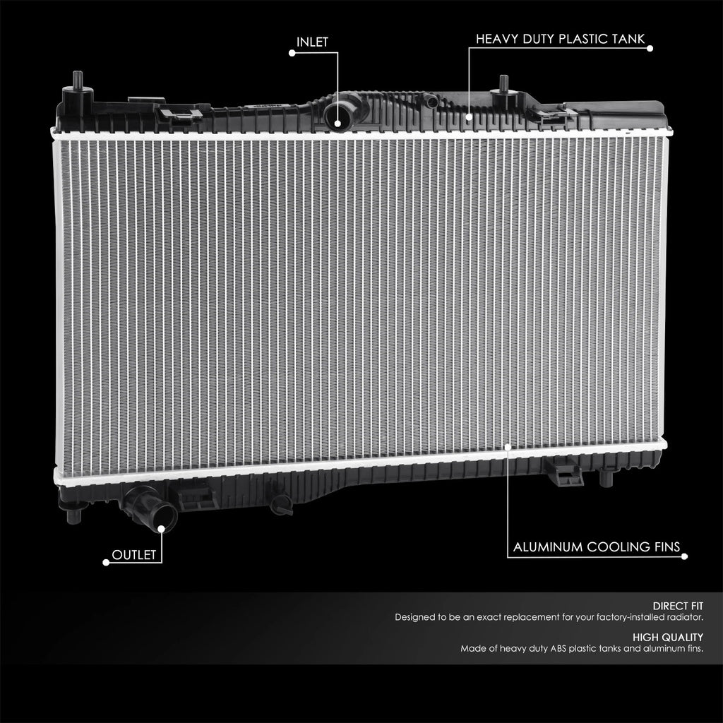 Cooling Radiator DPI 13826 for Ford Ecosport (2018–2022)
