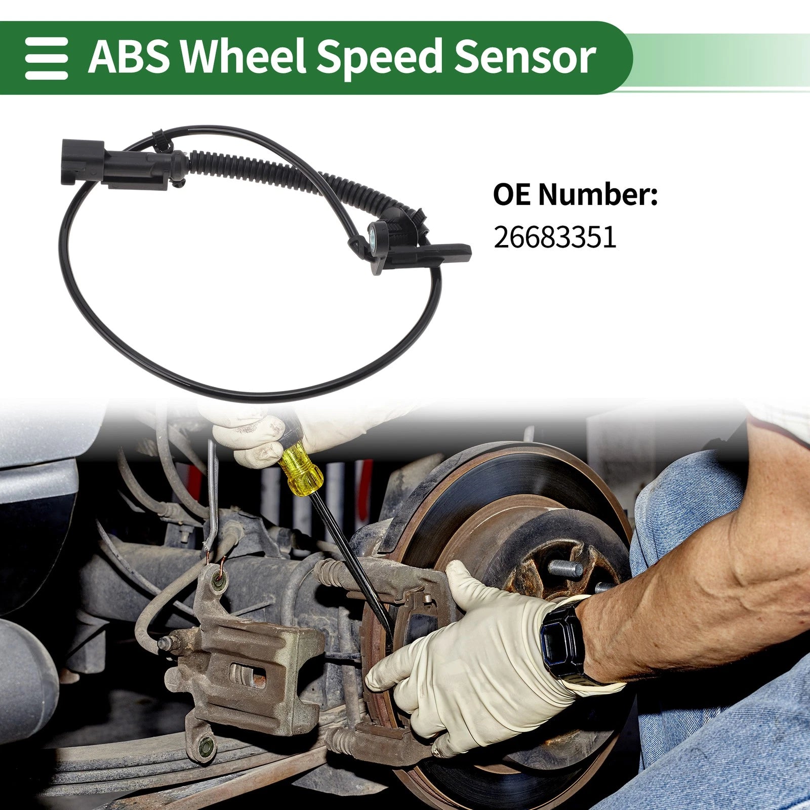 ABS Wheel Speed Sensor No. 26683351 for Buick GL8 (2017)