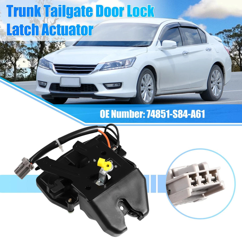 Tailgate Door Latch Lock Actuator Motor 74851-S84-A61 for Honda Accord (1998–2002)