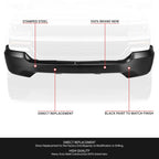 Front Bumper Face Bar for Silverado 1500 LD (2016–2019) w/o Sensor & Fog Light Holes