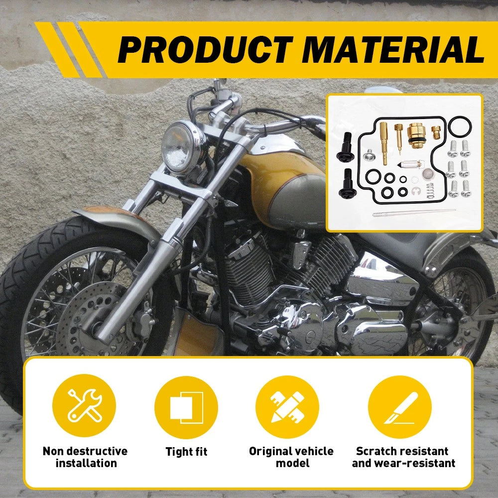 Carburetor Rebuild Kit for Yamaha V-Star 1100 (1999â2009)