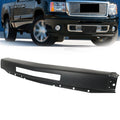 Steel Black Front Bumper Trim for Chevy Silverado 1500 (2007–2013)