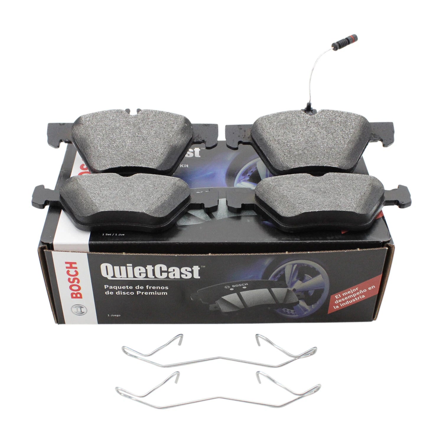 Bosch QuietCast Front Semi-Met Brake Pad for Chrysler Crossfire (2004–2008)