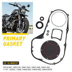 Clutch Primary Cover Gasket Seals Kit for Harley Classic Touring FLH FLT (1999–2006)