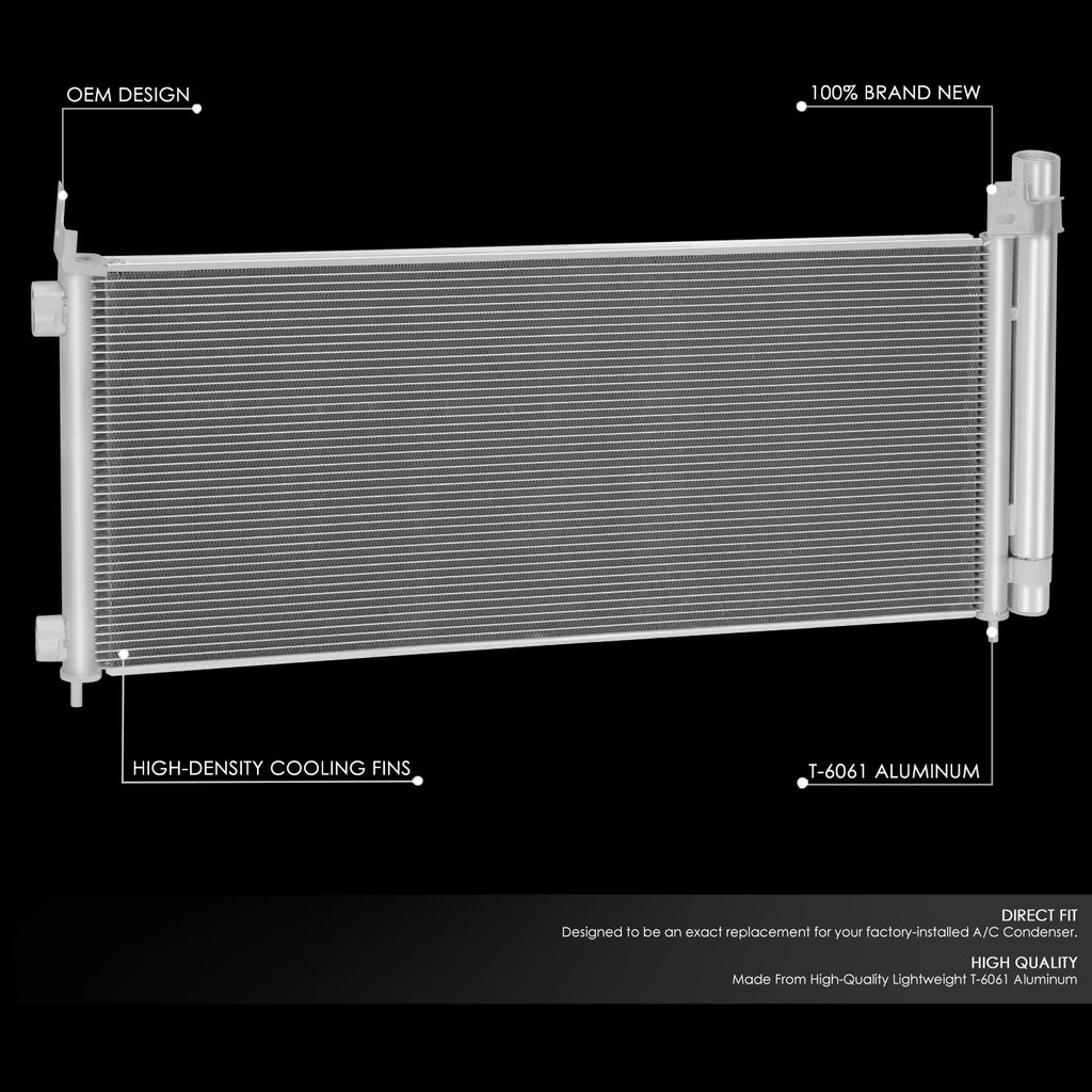 A/C Condenser for Lexus NX300H (2015–2021) OE Style Aluminum LX3030132