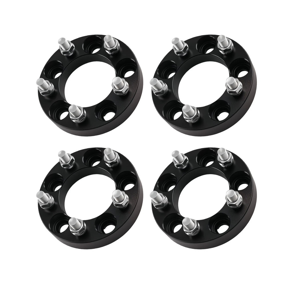 Set of 4 Aluminum Spacers 25.4mm for Ford Edge Ranger (1982–2019) 5x4.5