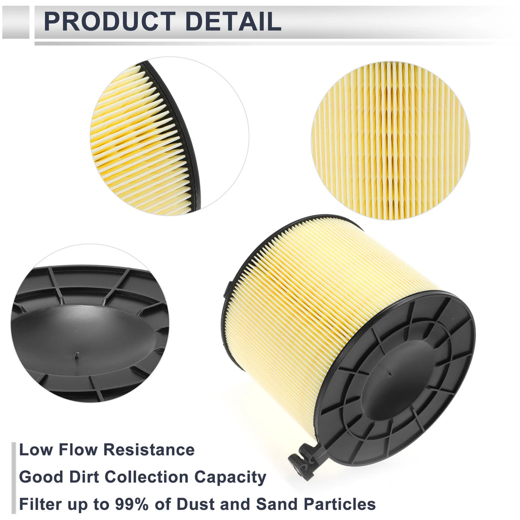 Car Engine Air Filter No. 8W0133843C for Audi A4 2.0L (2017–2020)