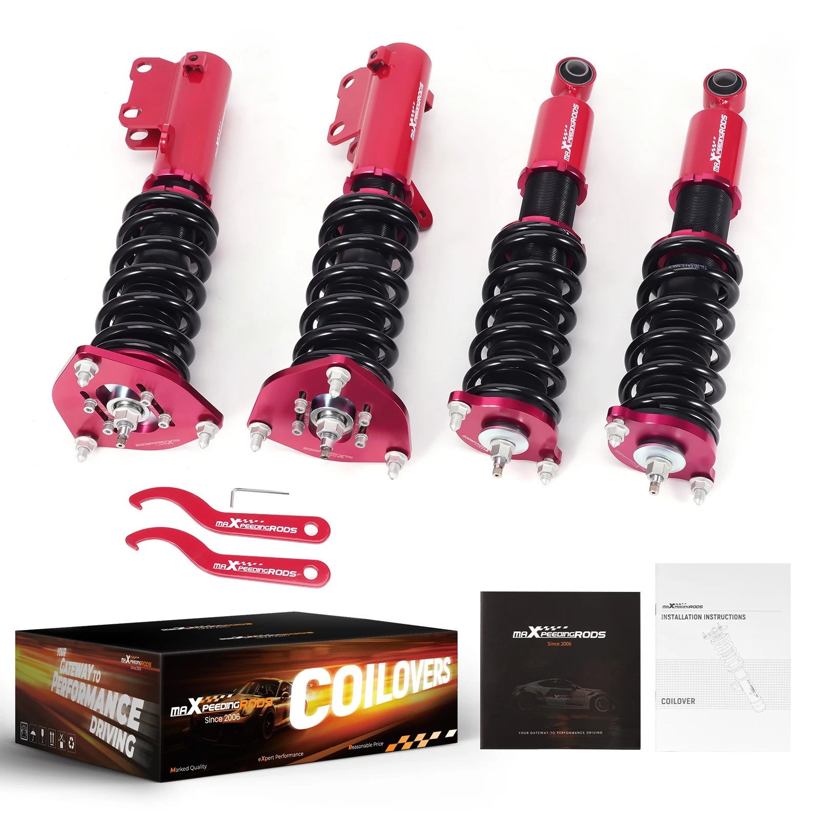 24 Way Damper Coilover Shock Struts for Mitsubishi Eclipse (2000–2005)
