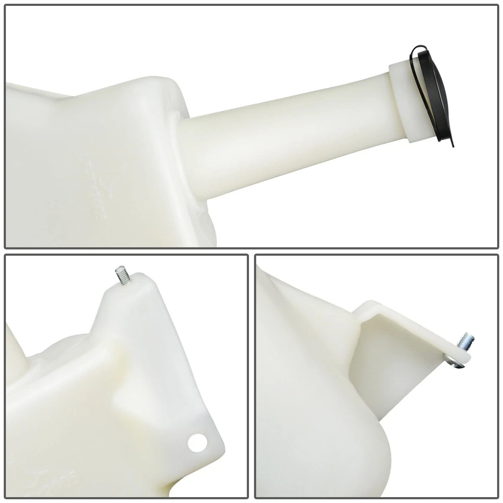 Windshield Washer Fluid Reservoir Tank Bottle w/Cap & Pump for Toyota Camry (1987–1991)