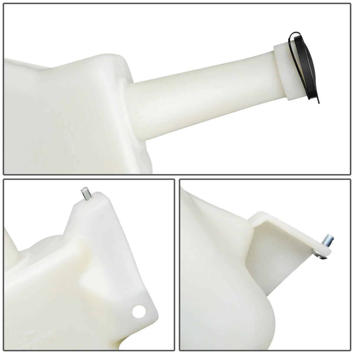Windshield Washer Fluid Reservoir Tank Bottle w/Cap & Pump for Toyota Camry (1987–1991)