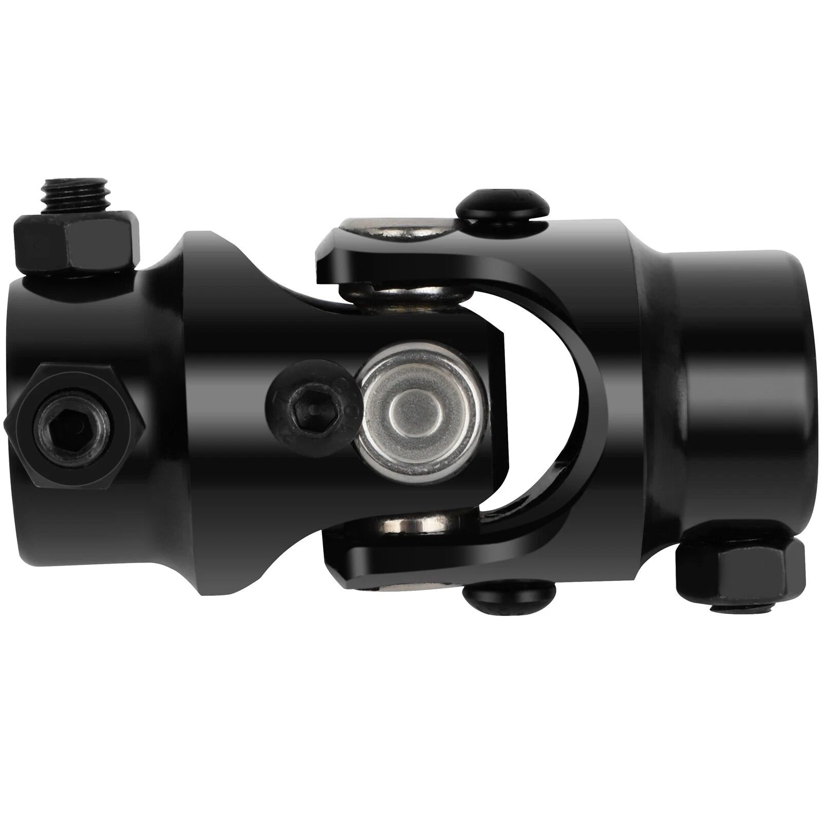 Black Steel Universal Steering U-Joint 3/4" DD x 3/4" DD