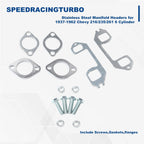 Stainless Steel Exhaust Header Manifold for Chevy 6Cyl 216/235/261 (1937–1962)