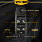 Master Power Window Switch for Chrysler 300 Dodge Charger (2015–2019) 68262253AA