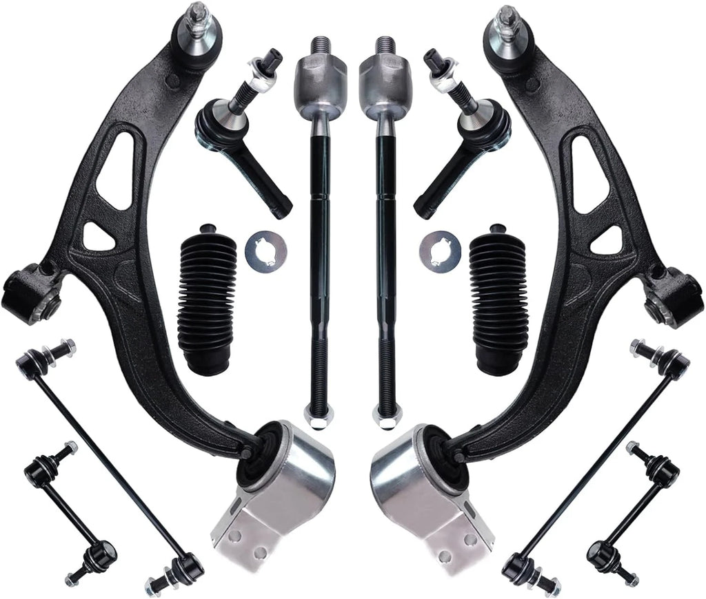 Front Lower Control Arms Kit with Bushing Ball Joint for Ford Explorer (2011–2019)