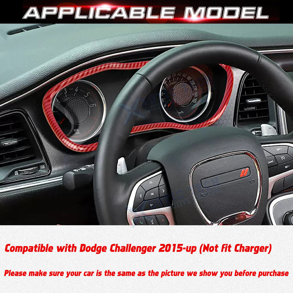 Dashboard Display Frame Cover for Dodge Challenger (2015-2024)