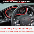 Dashboard Display Frame Cover for Dodge Challenger (2015-2024)