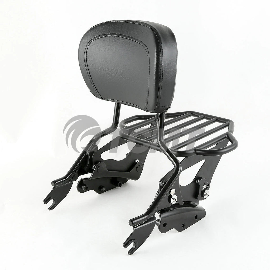 Luggage Rack Sissy Bar Backrest for Harley Touring Road Glide (2009–2013)