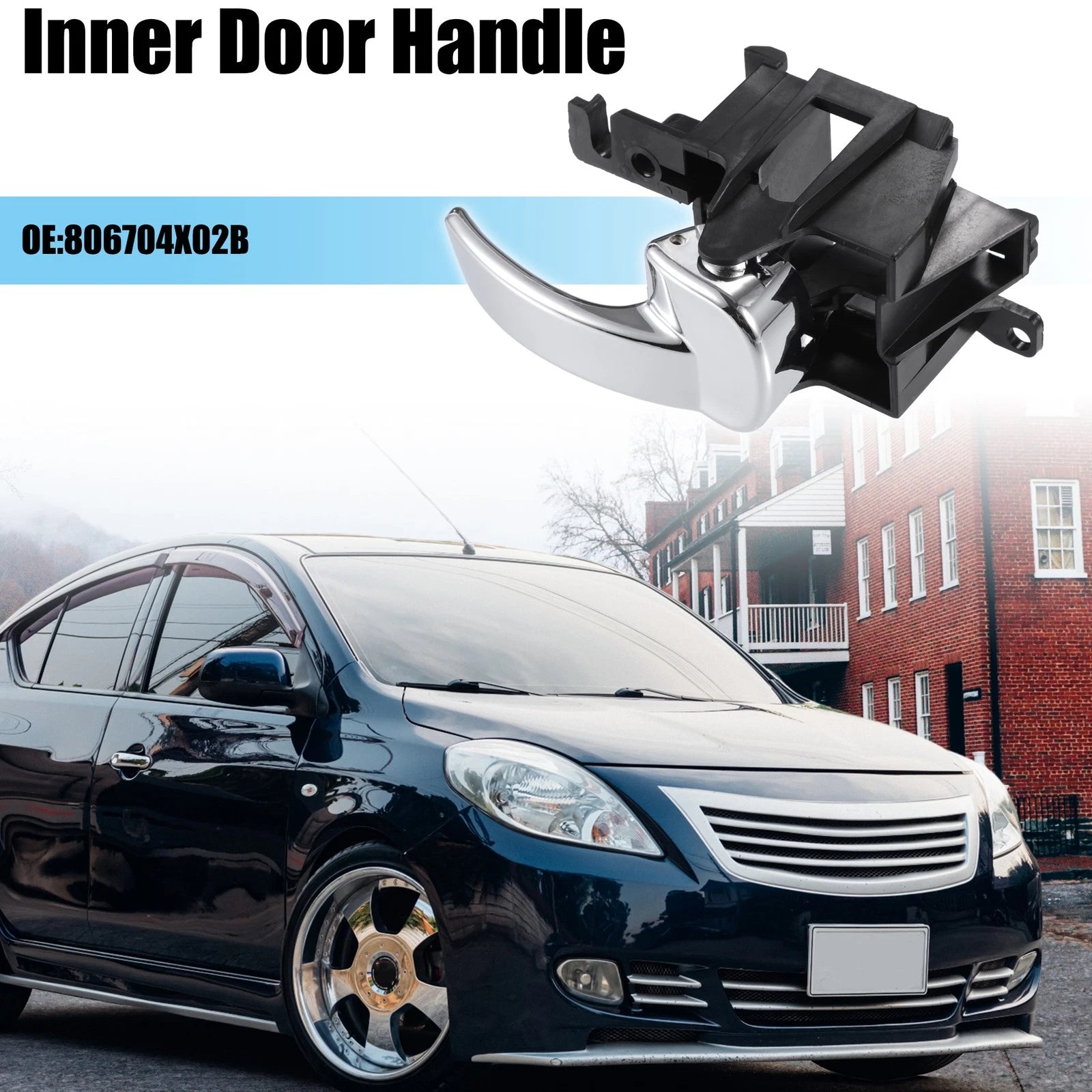 Right Inner Door Handle for Nissan Pathfinder (2005–2009) No. 806704X02B