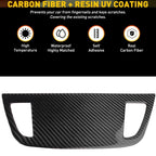Carbon Fiber Dashboard Speaker Trim Panel for BMW E90 3 Series (2005–2012)