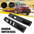Window Switch Control Panel Bezel for Toyota Yaris (2012–2014) - Black